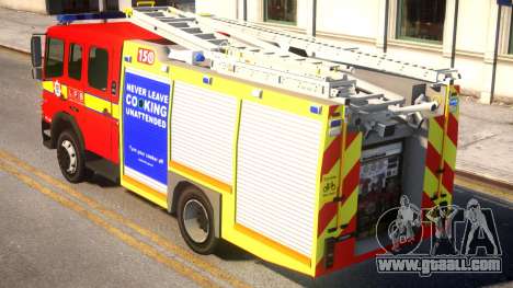 London Fire Brigade Atego Fire Appliance for GTA 4