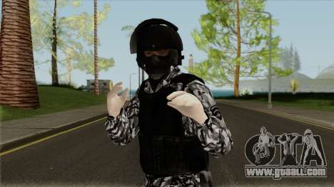 The employee of SOBR for GTA San Andreas