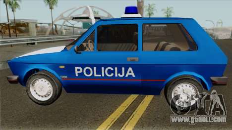 Yugo Koral Policija for GTA San Andreas