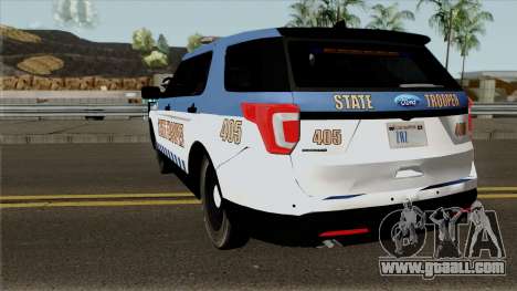 Ford Explorer 2012 Red County Police for GTA San Andreas
