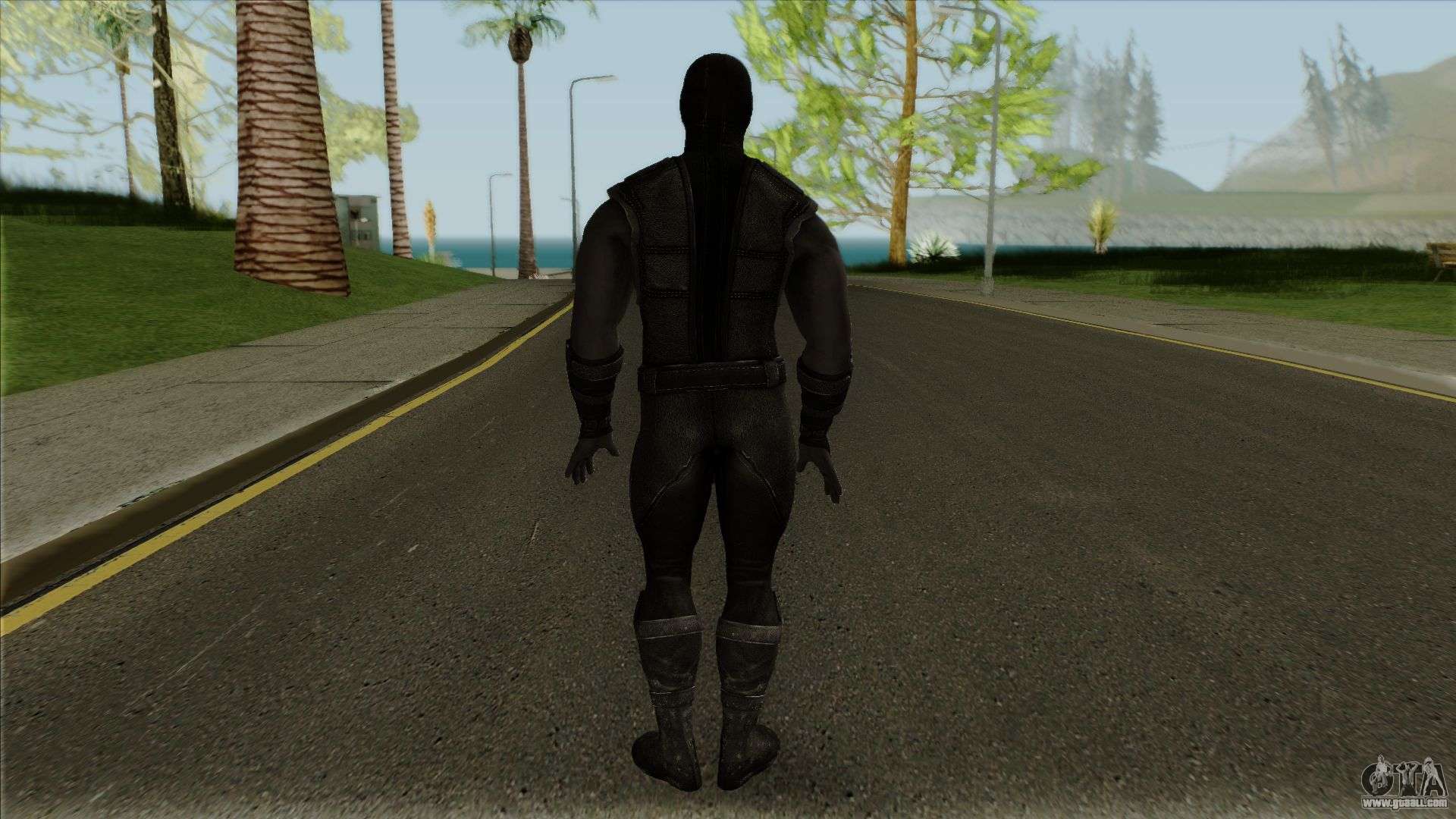 Mortal Kombat X Klassic Noob Saibot For Gta San Andreas - roblox noob para gta san andreas