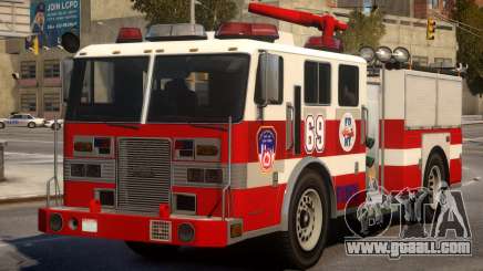 Fire Truck Real New York for GTA 4