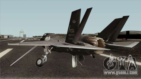 Lockheed Martin F-35A Lighting II for GTA San Andreas