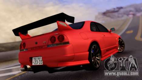 Nissan Skyline R33 GT-R for GTA San Andreas