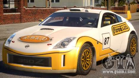 Nissan 350Z Rally Car DiRT2 P3 for GTA 4