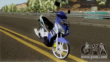 Yamaha Nouvo Z Blue STD for GTA San Andreas