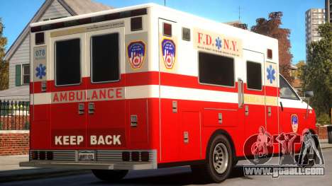 Ambulance New York City for GTA 4