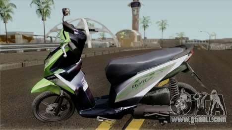 Honda BeAT FI Green STD for GTA San Andreas