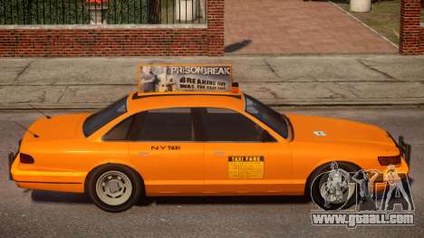 New York Taxi V1 for GTA 4