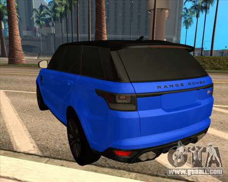 Range Rover SVR for GTA San Andreas