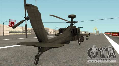 AH-64D Philippine Air Force for GTA San Andreas