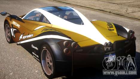 Pagani Huayra Alpinestars for GTA 4