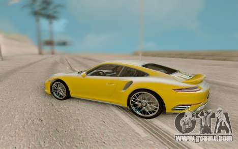 Porsche 911 Turbo S Exclusive Series for GTA San Andreas