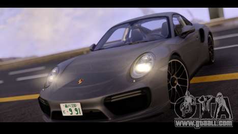 Porsche 911 Turbo S for GTA San Andreas