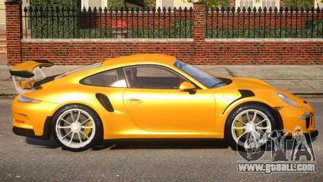 2016 Porsche 911 GT3 RS for GTA 4