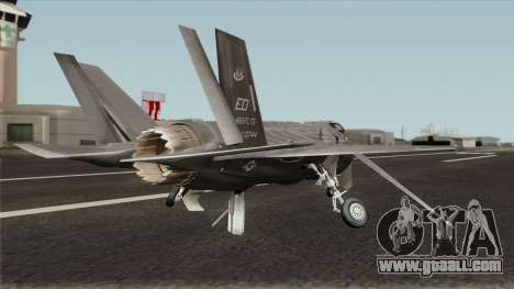 Lockheed Martin F-35A Lighting II for GTA San Andreas