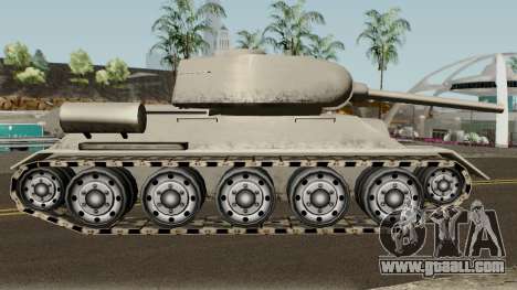 T-34-85 (SA Style,Low Poly) for GTA San Andreas