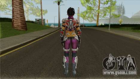 Skin Maven from Ghost in The Shell (with a face) for GTA San Andreas