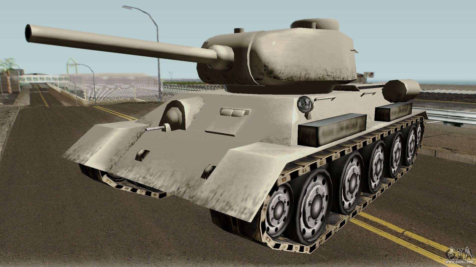 Tanque T-34 para GTA San Andreas