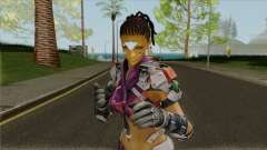 Skin Maven from Ghost in The Shell (with a face) for GTA San Andreas