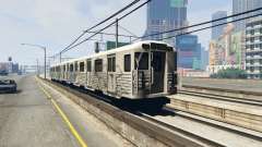 2008 Liberty City Metro Train for GTA 5