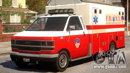 Ambulance New York City for GTA 4