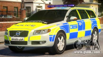 Volvo V70 ANPR Interceptor V.2 for GTA 4