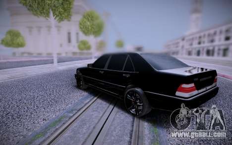 Mercedes-Benz S600 W140 for GTA San Andreas