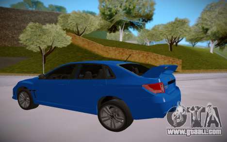 Subaru Impreza WRX STi 2011 for GTA San Andreas