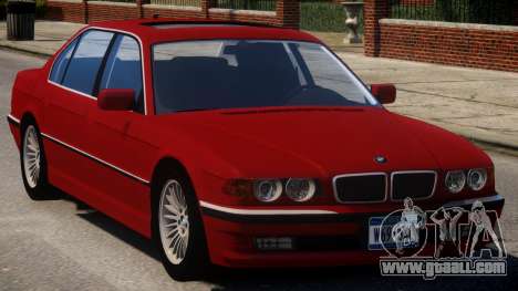 1998 BMW 750 E38 V1.2 for GTA 4
