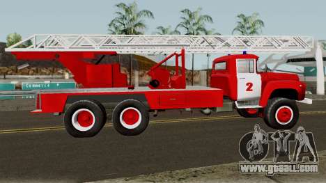 ZIL-133 TN Fire ladder truck for GTA San Andreas