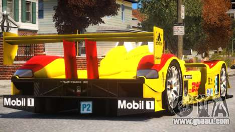 Porsche RS Spyder PJ1 for GTA 4