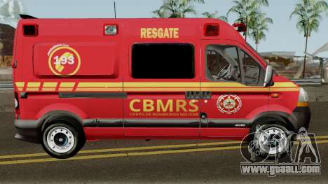 Renault Master Brazilian Ambulance for GTA San Andreas
