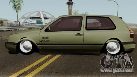 Volkswagen Golf MK3 Unmarked Army for GTA San Andreas