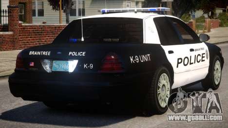 Braintree K9 Police for GTA 4