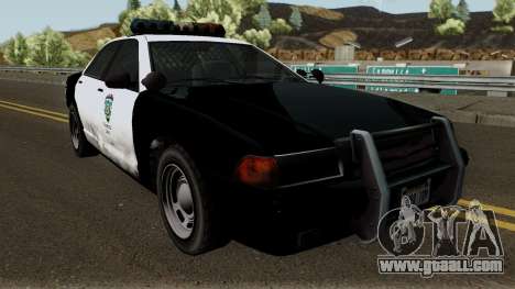 Police Stanier R.P.D. GTA V for GTA San Andreas