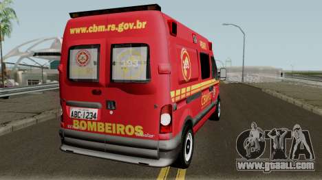 Renault Master Brazilian Ambulance for GTA San Andreas