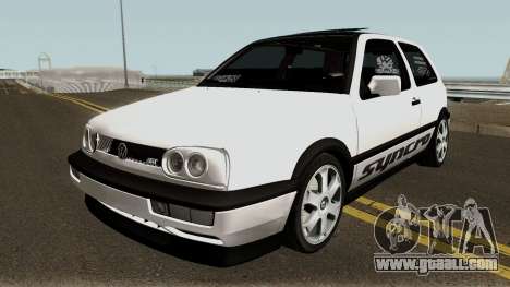 Volkswagen Golf 3 ABT VR6 Turbo Syncro for GTA San Andreas