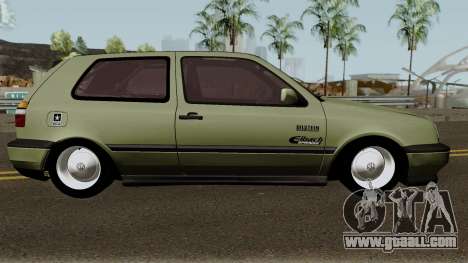 Volkswagen Golf MK3 Unmarked Army for GTA San Andreas