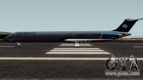 McDonnell Douglas MD-80 Aeromexico Old for GTA San Andreas