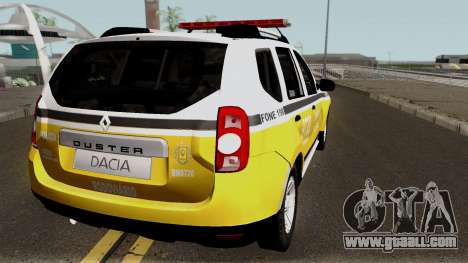 Renault Duster 2014 Brigada Militar for GTA San Andreas