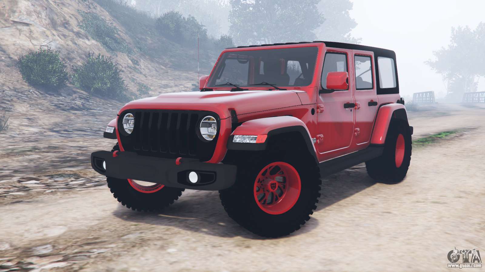 Jeep Wrangler Unlimited Rubicon 2018 [add-on] for GTA 5