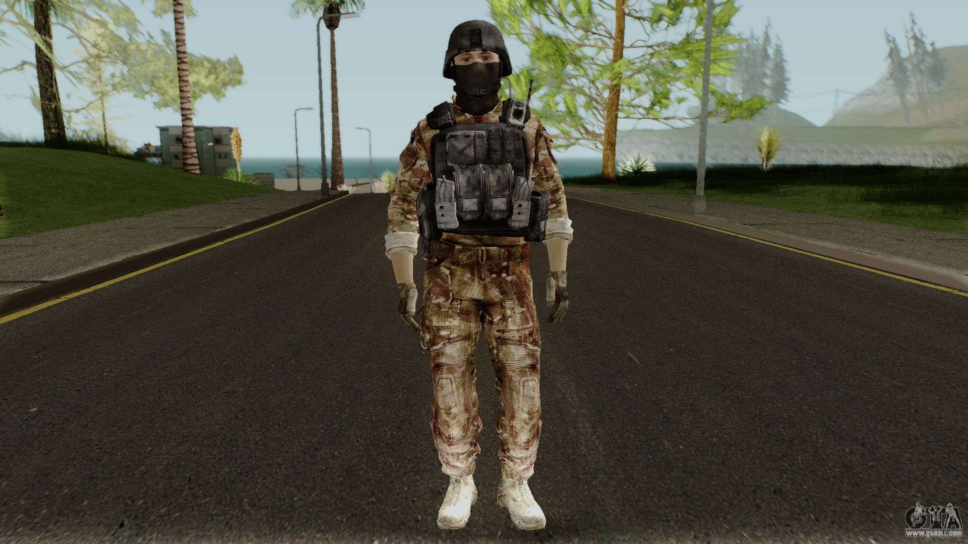 Roblox Skin (army) para GTA San Andreas