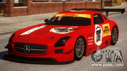 Mercedes-Benz SLS AMG PJ2 for GTA 4