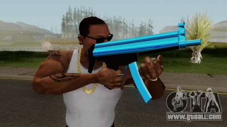 MP5 Blue for GTA San Andreas