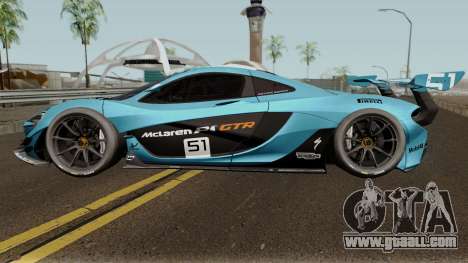 Mclaren P1 GTR 2016 for GTA San Andreas