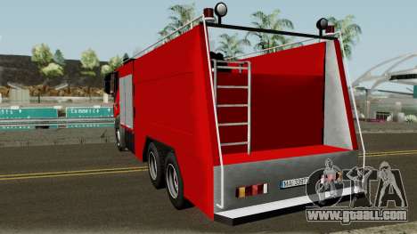 Iveco Trakker Pompieri - Romanian Firetruck for GTA San Andreas