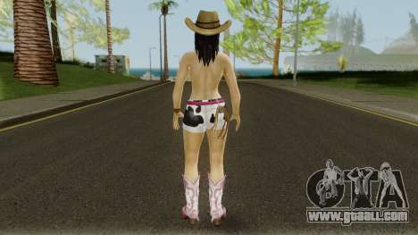 New Stripper (Honoka Cowgirl Topless) for GTA San Andreas