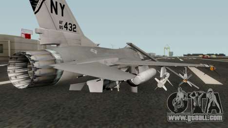 F-16C Fighting Falcon for GTA San Andreas