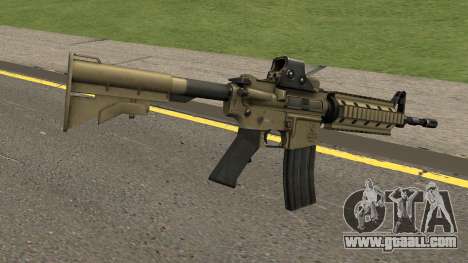M4A1 TAN for GTA San Andreas
